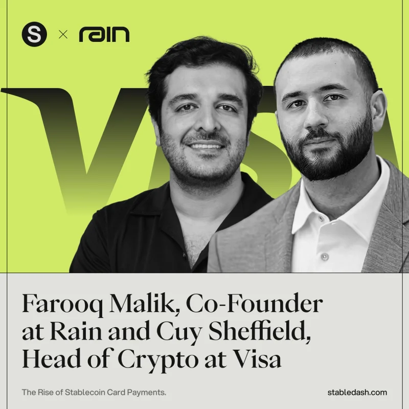 Building Stablecoin Cards That Work at 150M Merchants: Visa + Rain's Strategy Building Stablecoin Cards That Work at 150M Merchants: Visa + Rain's Strategy