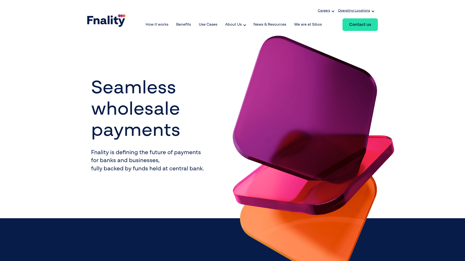 Finality website screenshot