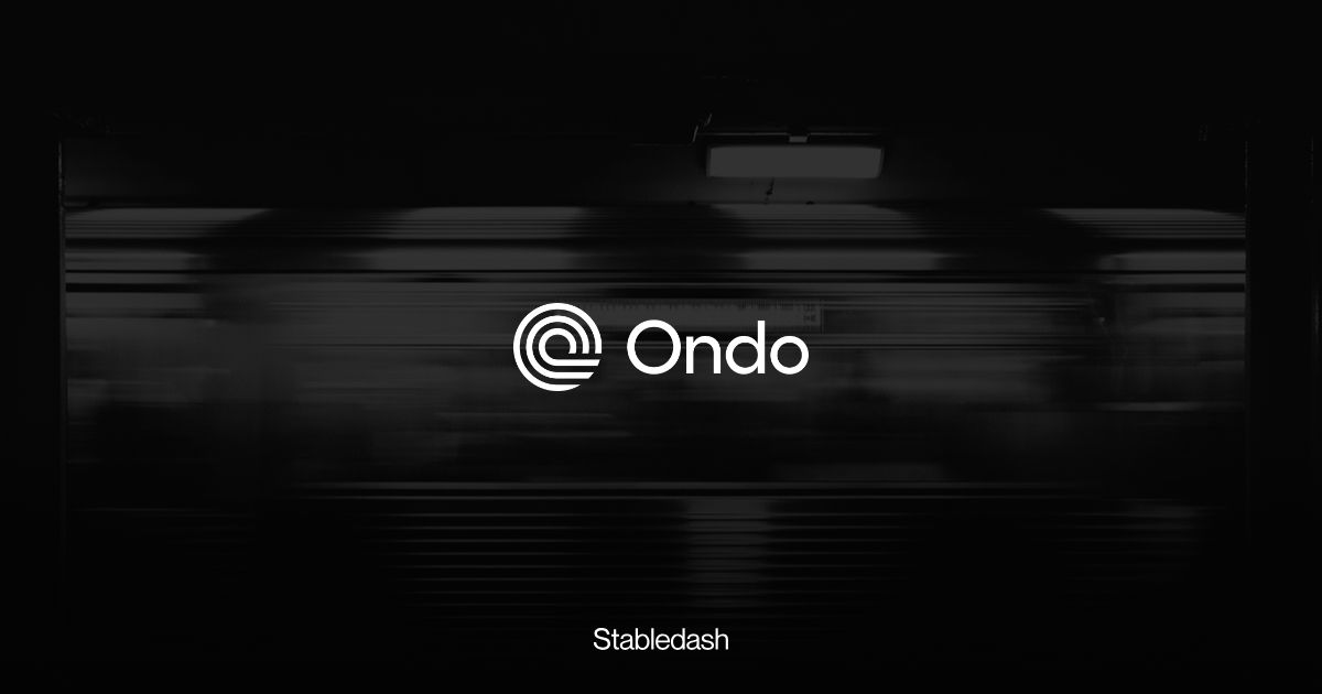 Ondo Finance to Launch Tokenized Stocks on Solana, Integrates for Fixed-Rate Lending