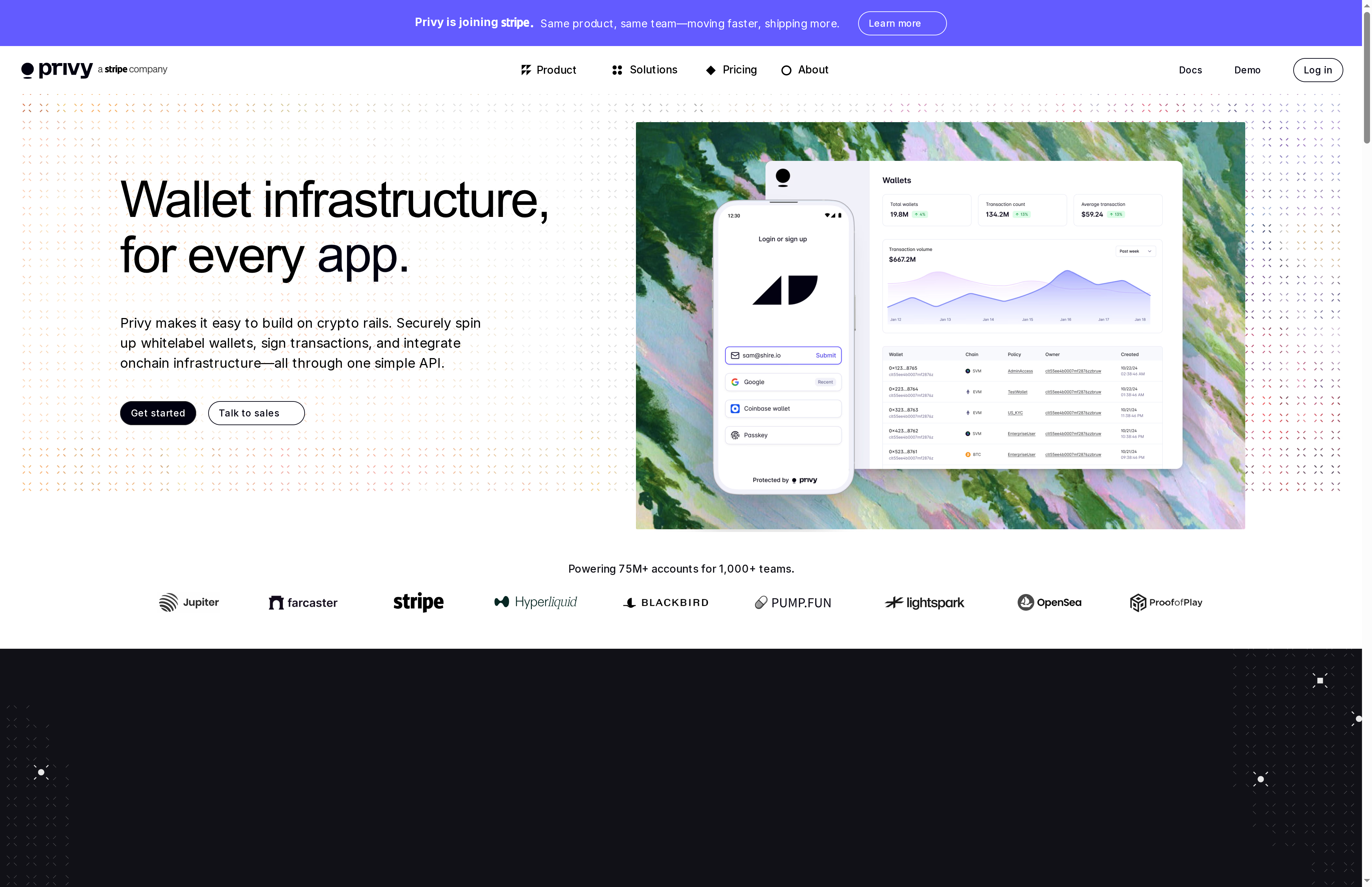 Privy website screenshot