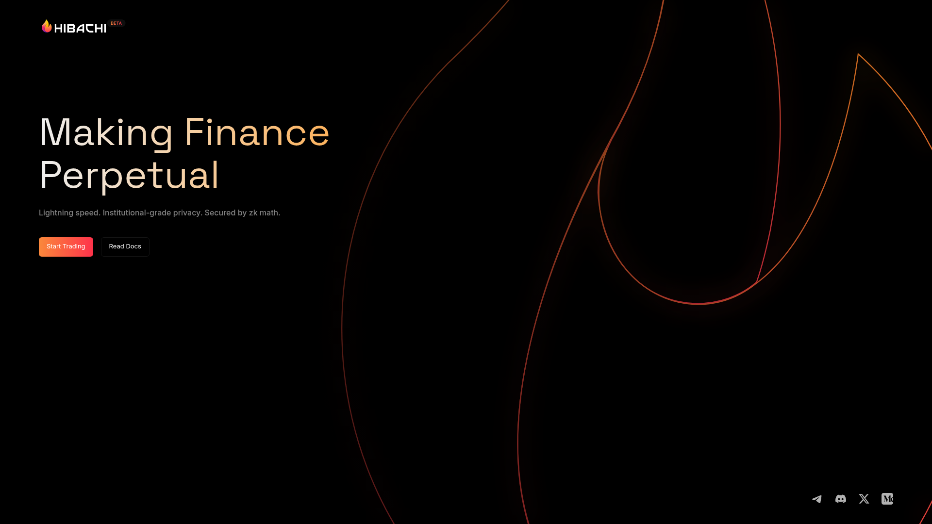 Hibachi website screenshot