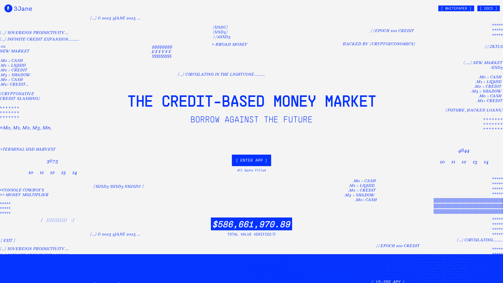3Jane website screenshot