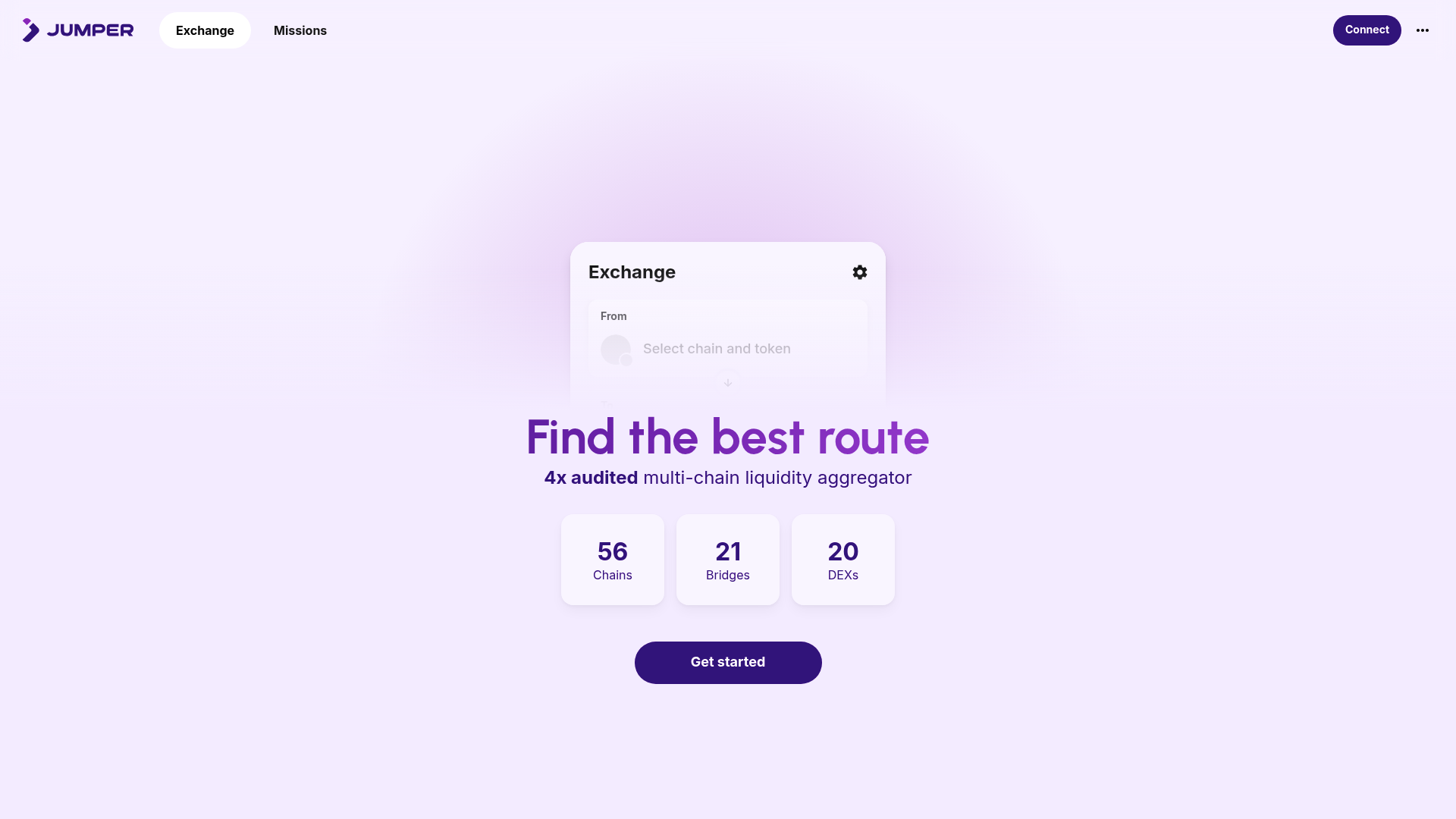 Jumper website screenshot