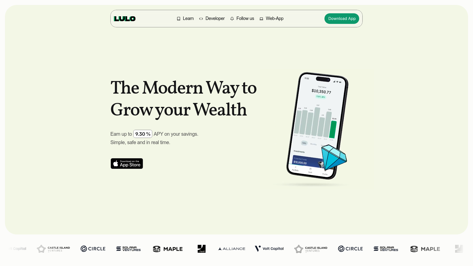 Lulo website screenshot