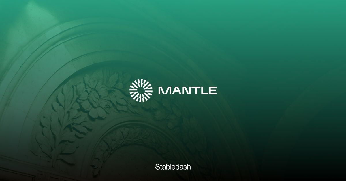 Mantle Network Surpasses 600M USDT0 Supply, Securing Top-Tier Liquidity Rank