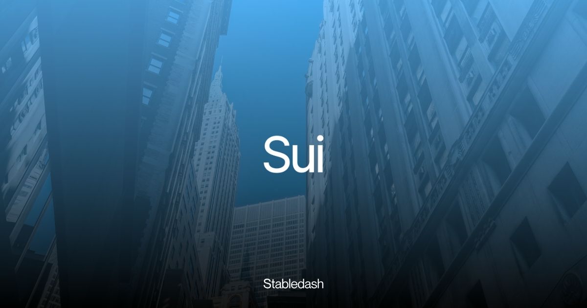 Sui Partners With Stripe-Owned Bridge to Launch Native USDsui