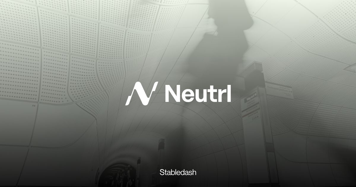 Neutrl Launches Public DeFi Protocol for Market-Neutral Yield