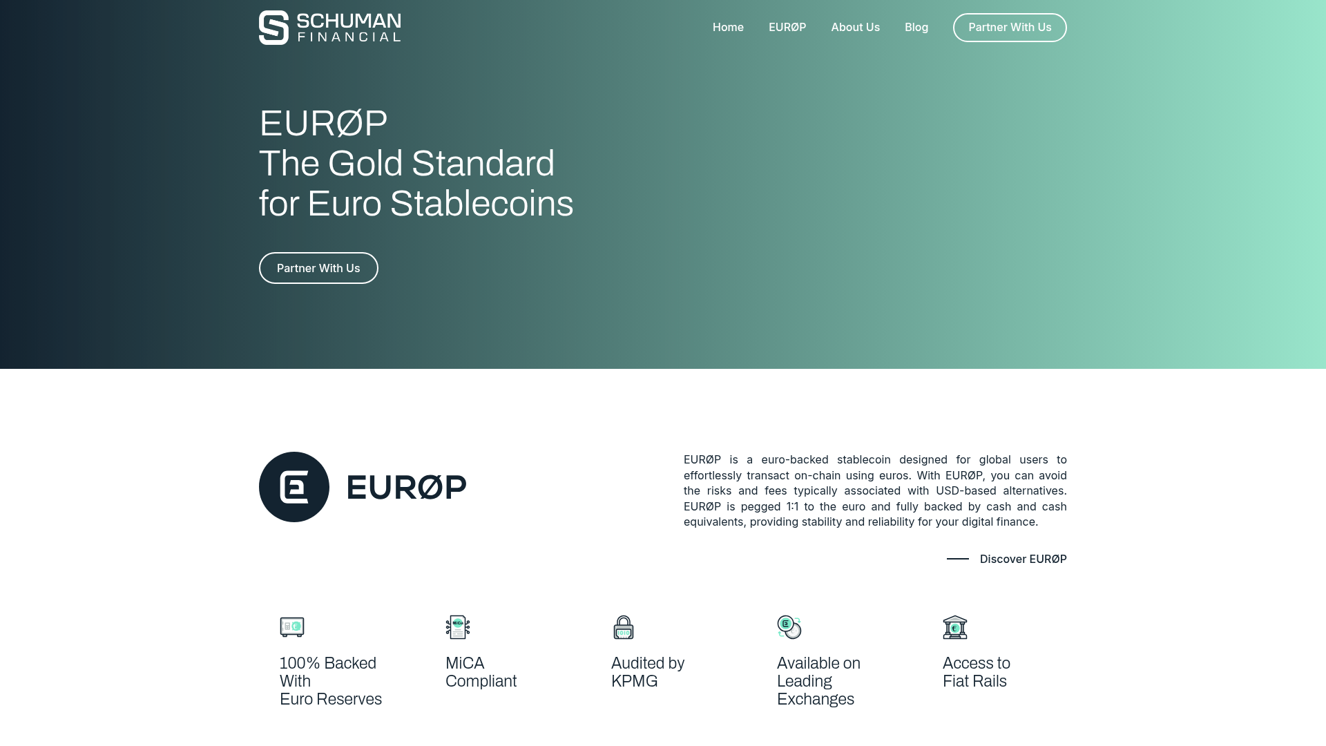 Schuman Financial website screenshot