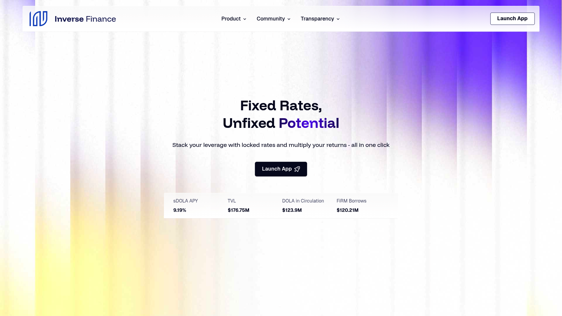 Inverse website screenshot
