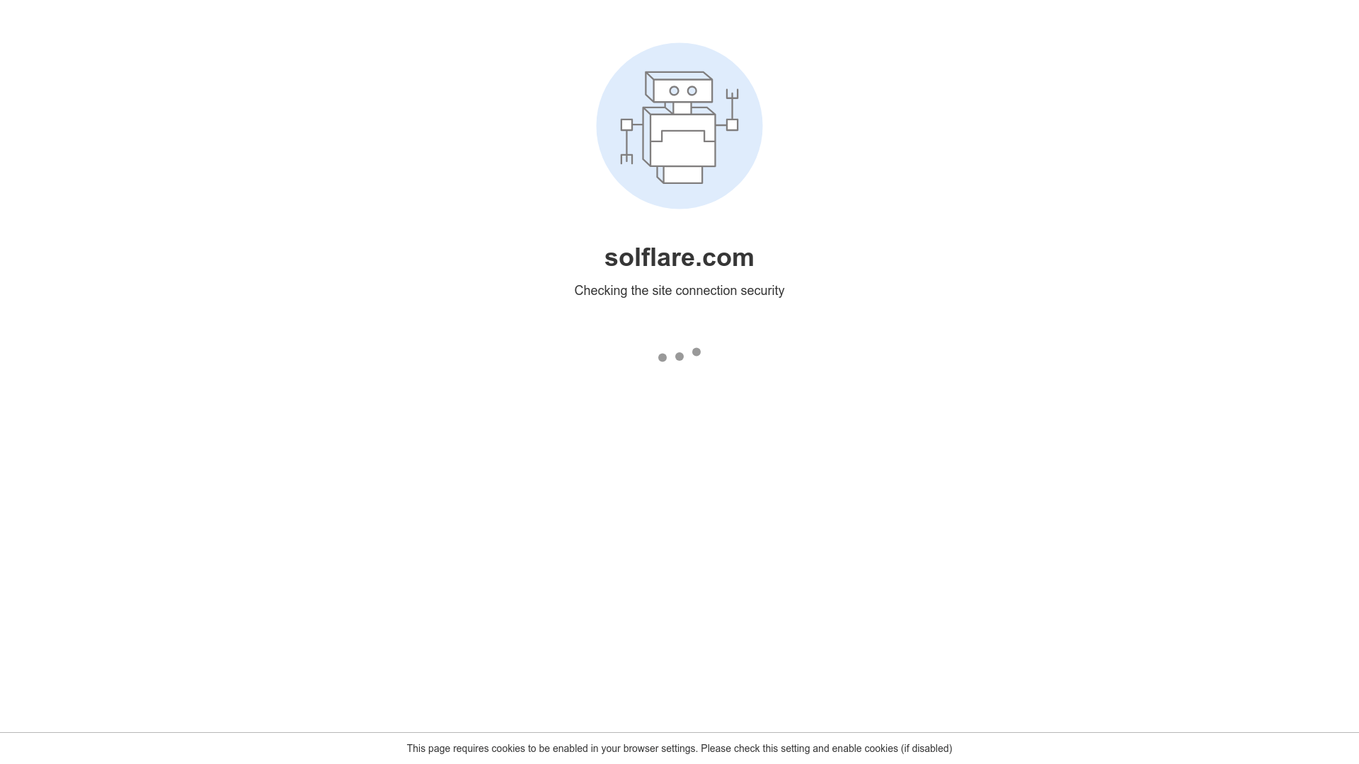 Solfare website screenshot Solfare website screenshot