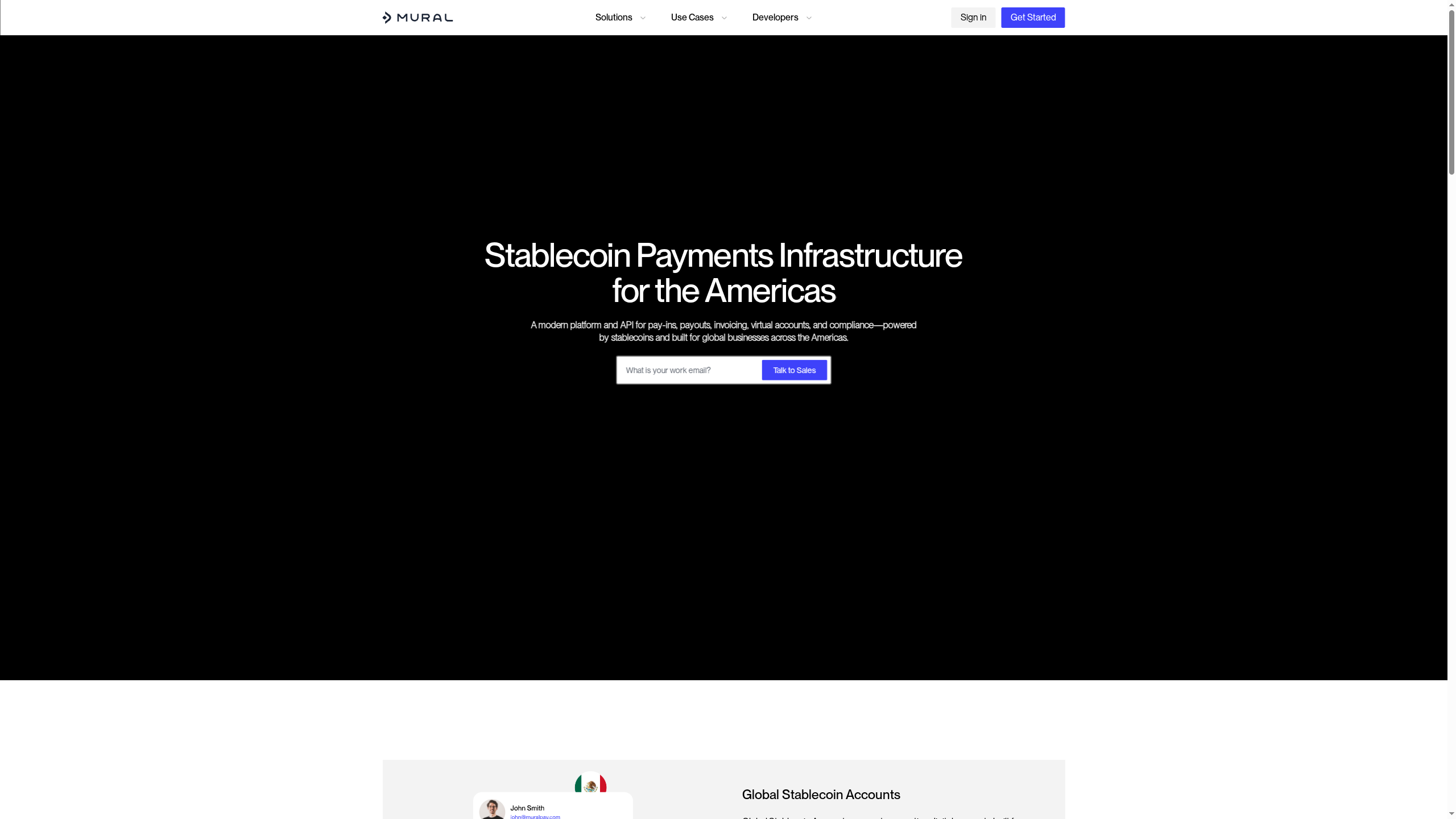 Mural Pay website screenshot