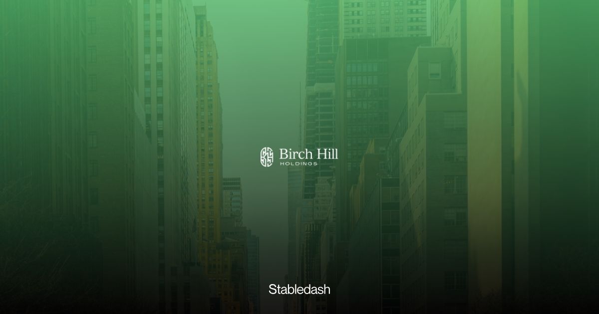 Birch Hill Raises $2.5M to Build Institutional Onchain Credit Infrastructure