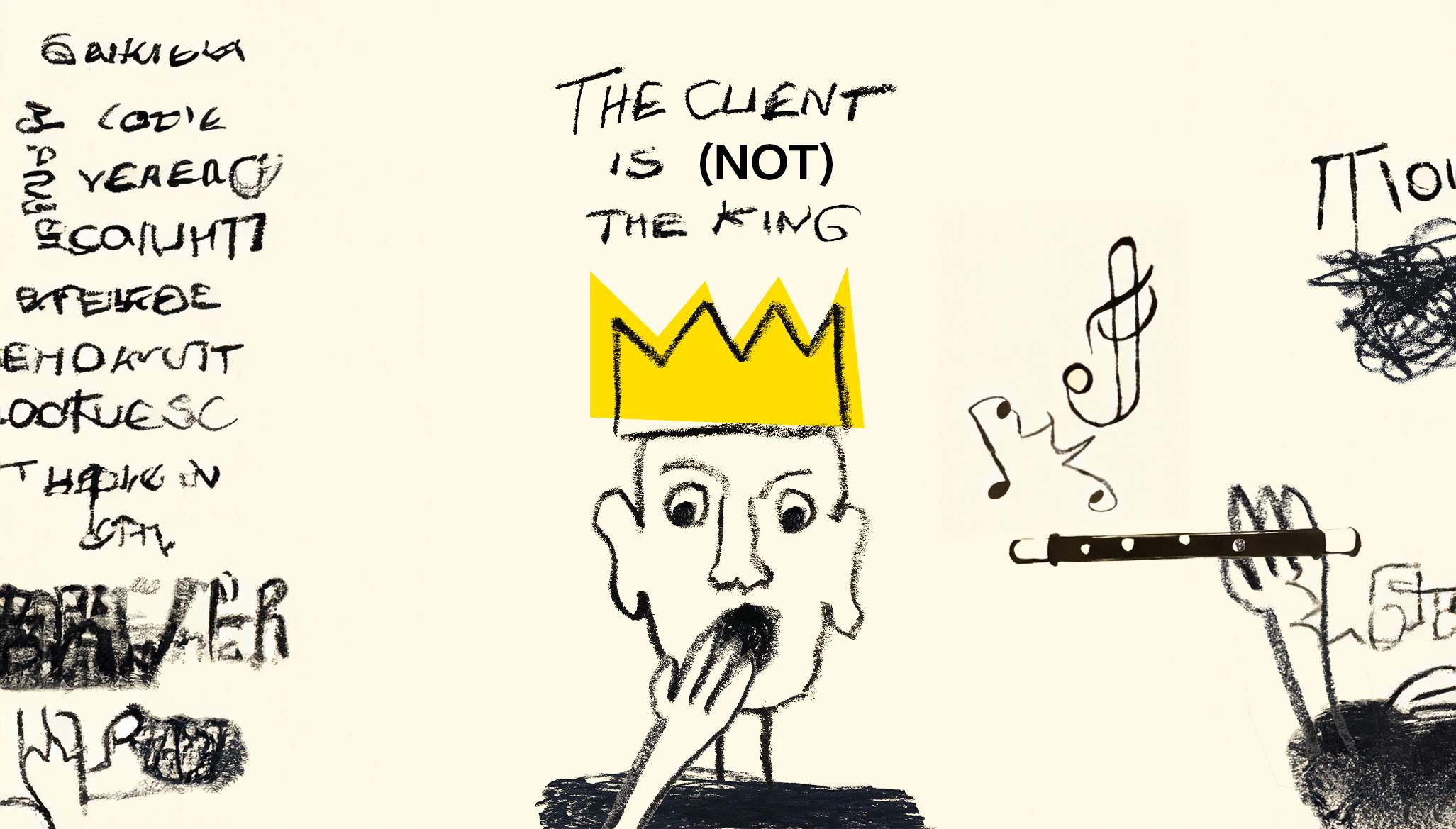 Client King The client is (not) King - WOOGIE