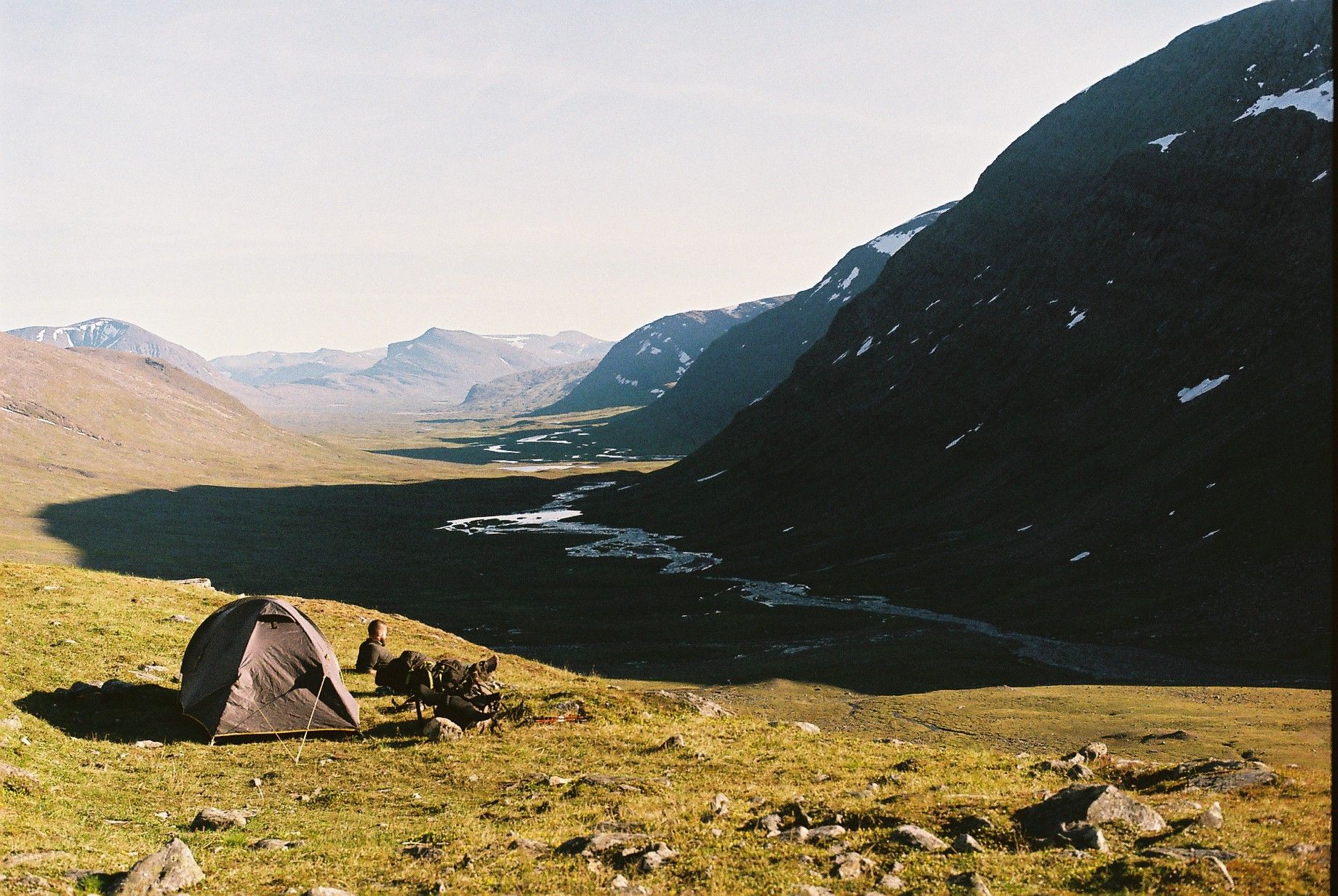a break in the middle of the nature