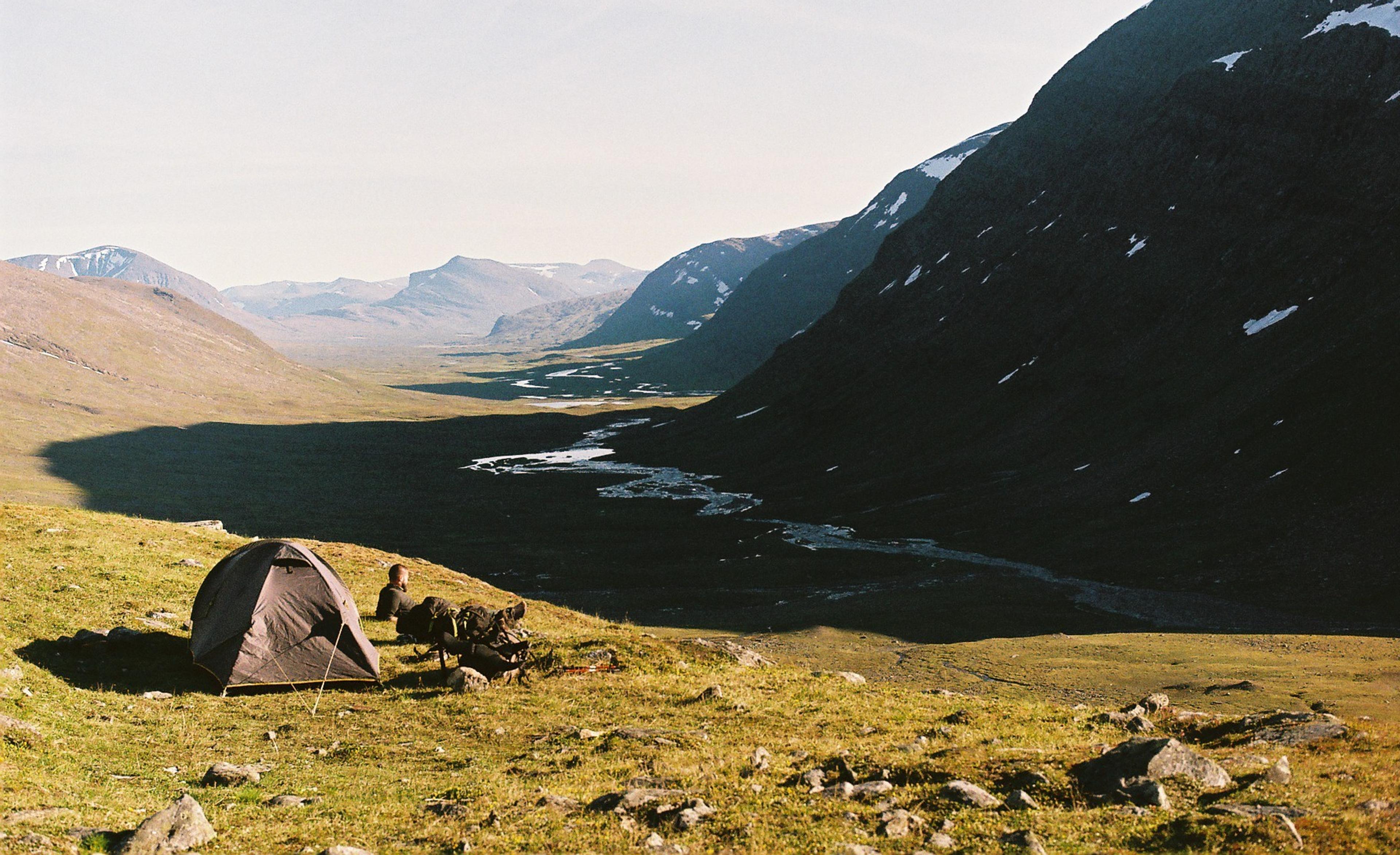 a break in the middle of the nature