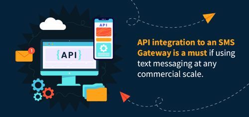 Using an SMS Gateway API for your text message campaign integration