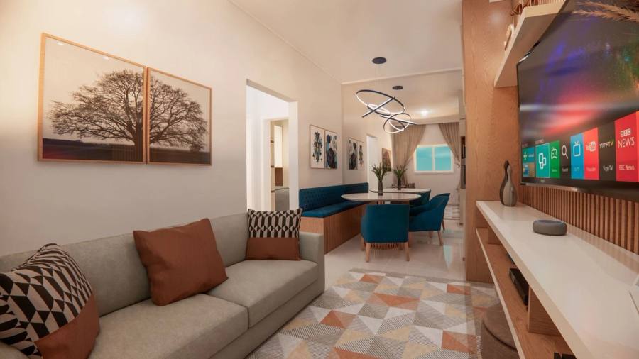 Foto 4 de Residencial Quartzo, Apartamentos 2 quartos com lazer completo na Formosinha
