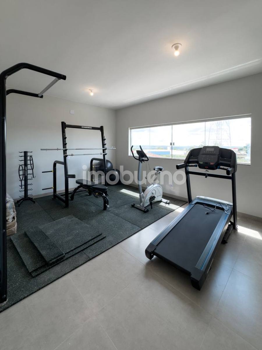 Foto 18 de Apartamento com 1 quarto, próximo a UNIRV, com academia, área de lazer,  34,32m²