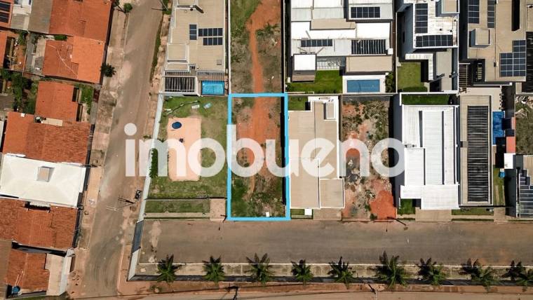 Terreno de 281 m² no Condomínio Asas Douradas no Jardim Califórnia em Jardim Califórnia