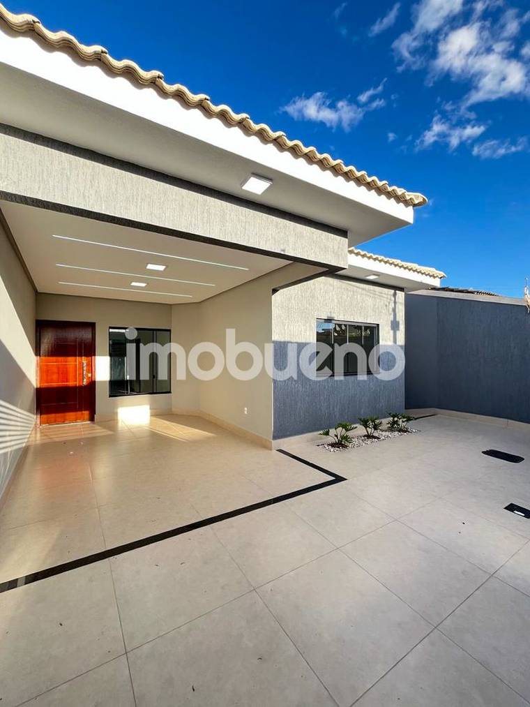 Casa de 130 m² com 3 quartos (1 suíte) e área gourmet no Chácara do Abreu em Setor de Chácara do Abreu
