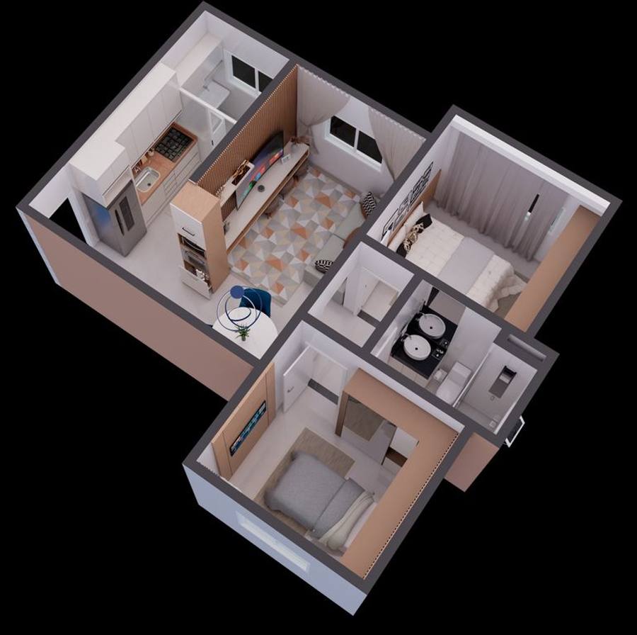 Foto 11 de Residencial Quartzo, Apartamentos 2 quartos com lazer completo na Formosinha