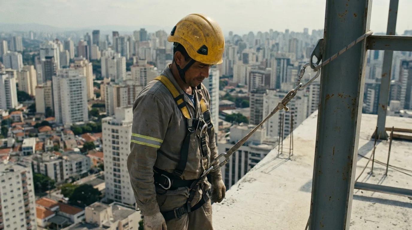 Periculosidade para trabalho em altura: o que diz a CLT