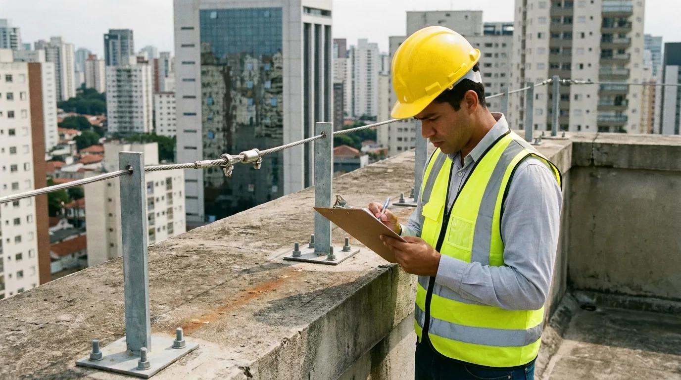 Tipos de ancoragem: os dispositivos A, B, C, D e E da NBR 16325