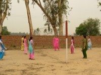 College sports ground