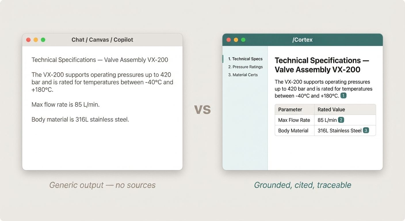 Part 4: Facts, Not Fiction — How Cortex Generates from Enterprise Knowledge