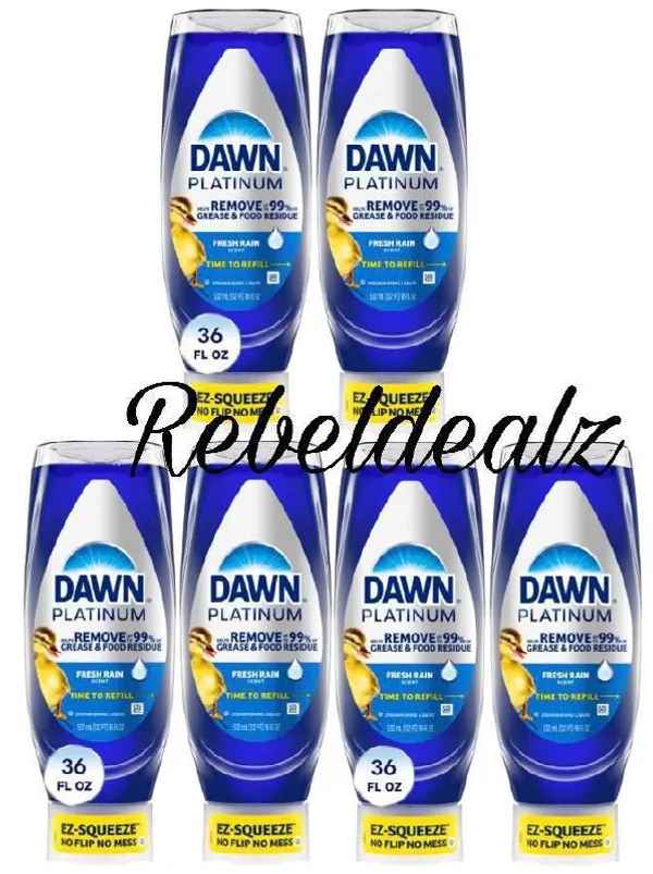 Dawn Platinum EZ-Squeeze Dish Soap Bundle, $13.xx on Amazon
