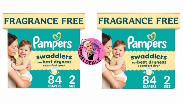 Pampers Swaddlers Size 2 Diapers as Low as $36.xx for 2 Boxes
