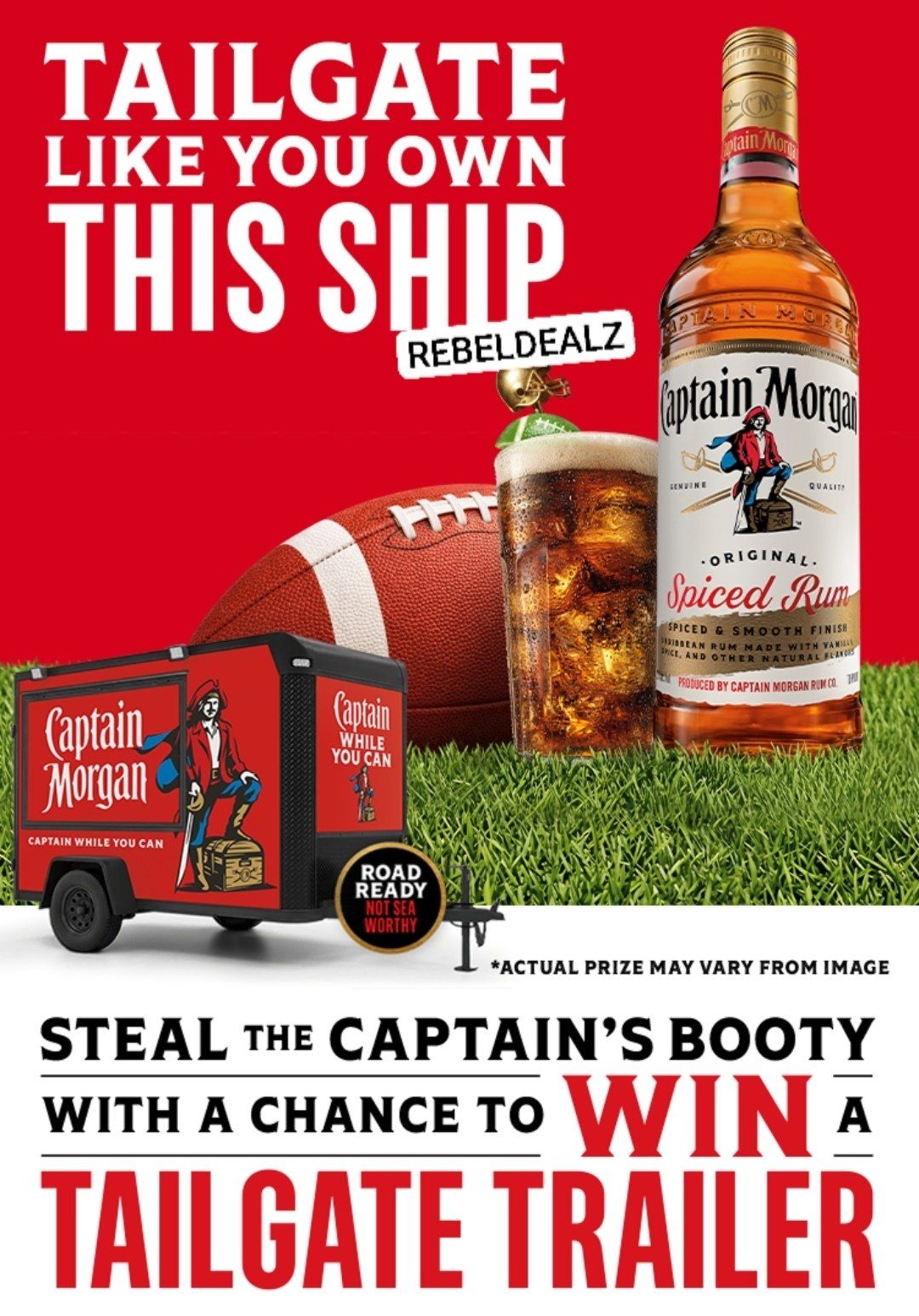 Captain Morgan Tailgate Sweepstakes
