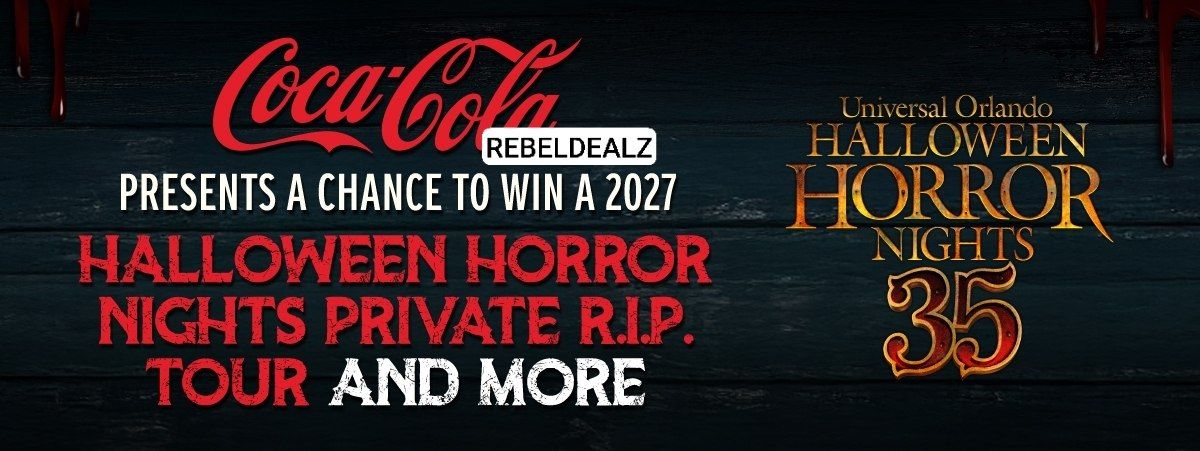 Coca-Cola Halloween Horror Nights Private R.I.P. Tour Sweepstakes