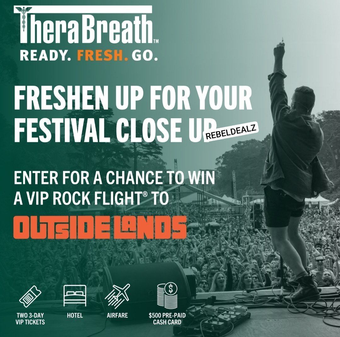 TheraBreath Golden Gate Festival Flyaway Sweepstakes