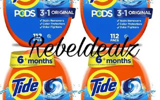 Tide PODS 112 Count 4-Pack for Around $53 at Amazon