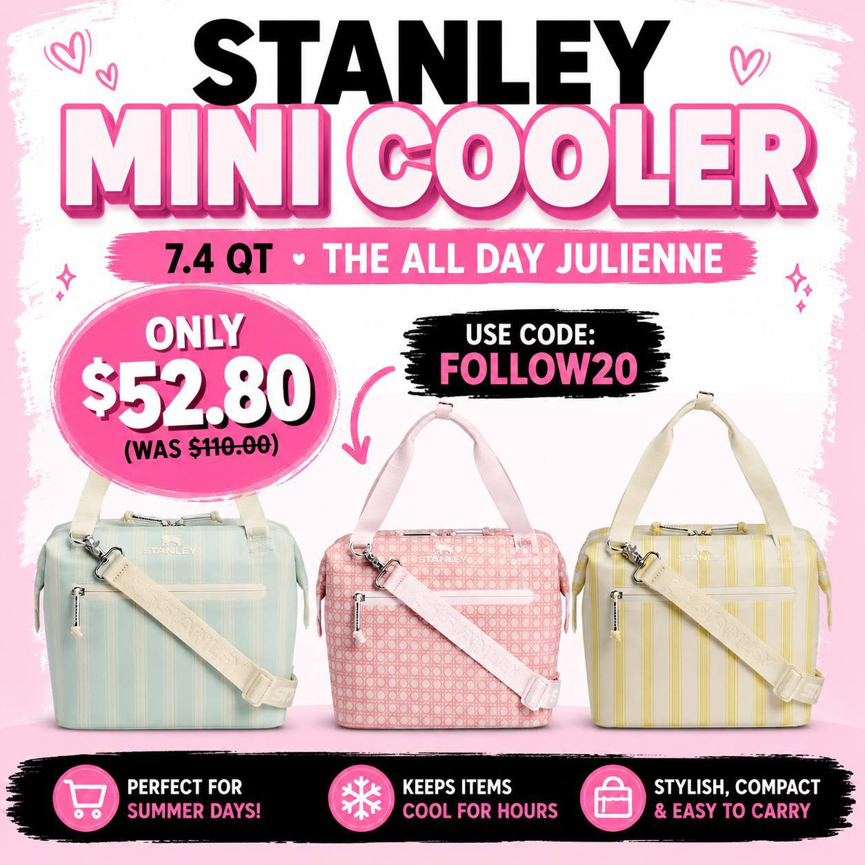 Stanley The All Day Julienne Mini Cooler Deal