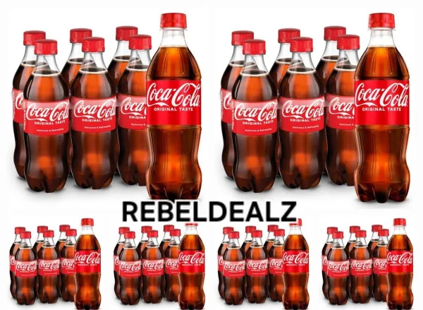 Coca-Cola 16.9 oz Bottles 6-Pack as Low as $20.xx on Amazon