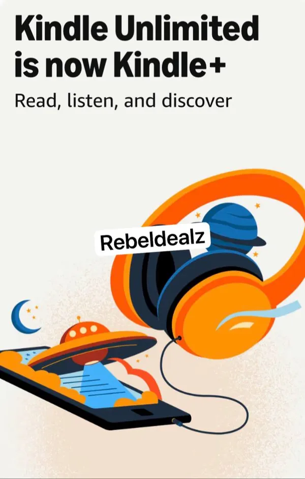 Kindle+ Subscription Trial or 2 Months for $4.99 on Amazon