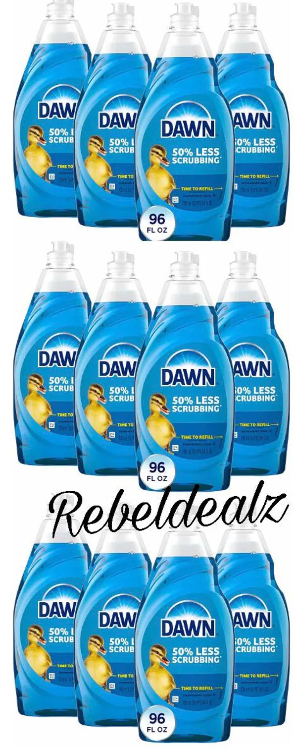 Dawn Ultra Dish Soap 4x24 oz Bundle, Around $30 with S&S