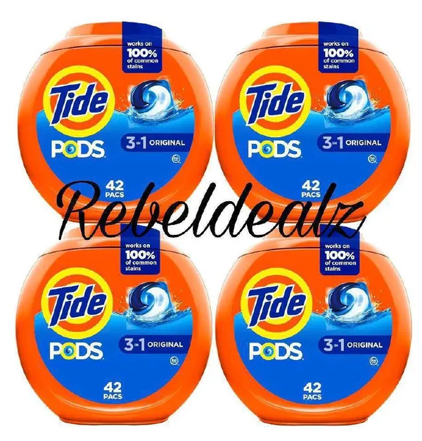 Tide PODS 42-Count 4-Pack as Low as $27.xx on Amazon