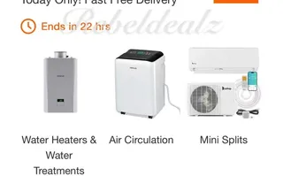 Home Depot Daily Deals: Up to 35% Off Air & Water Treatment
