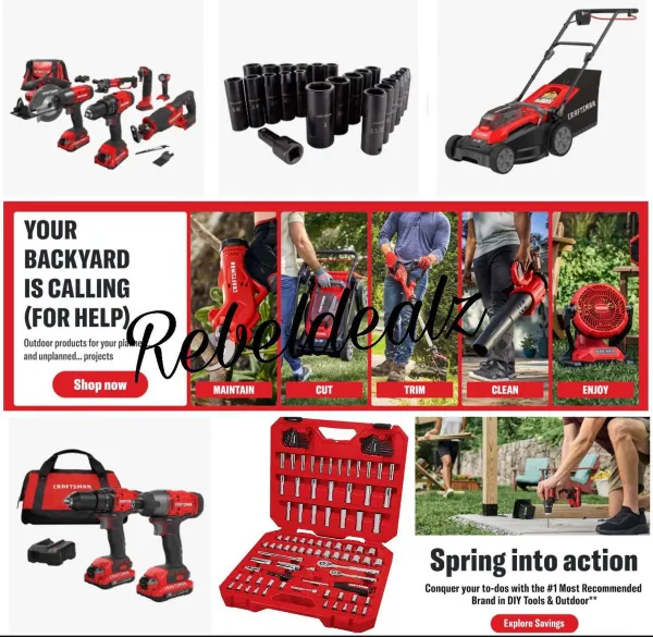 Score Big on Craftsman Tools and More with Up to 50% Off!