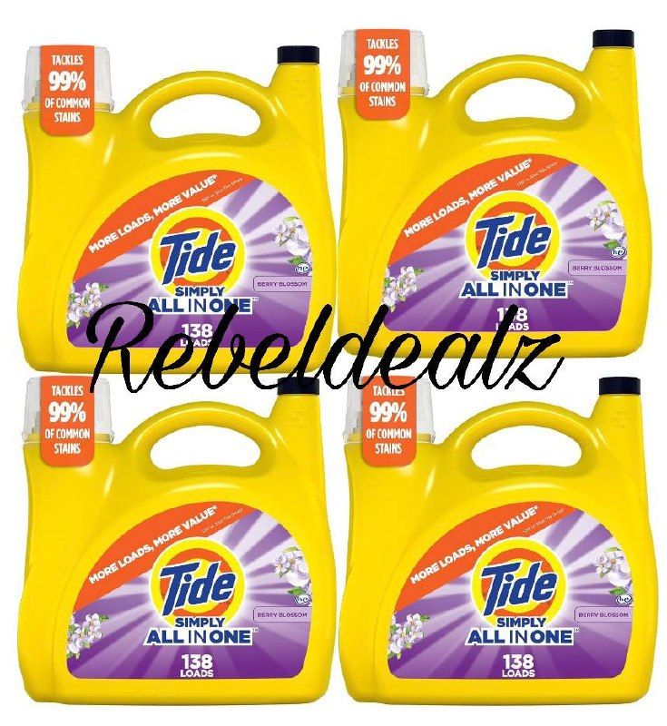Tide Simply Clean & Fresh Liquid Laundry Detergent 138 Loads on Sale
