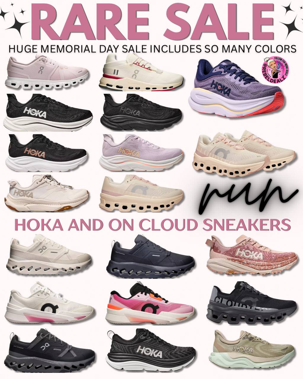 Rare Savings on Hola and On Cloud at Dick's Sporting Goods for Memorial Day