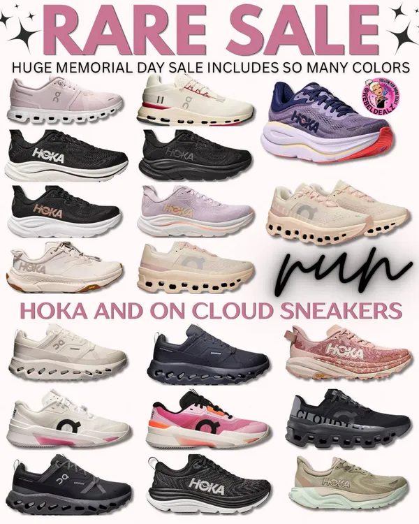 Rare Savings on Hola and On Cloud at Dick's Sporting Goods for Memorial Day