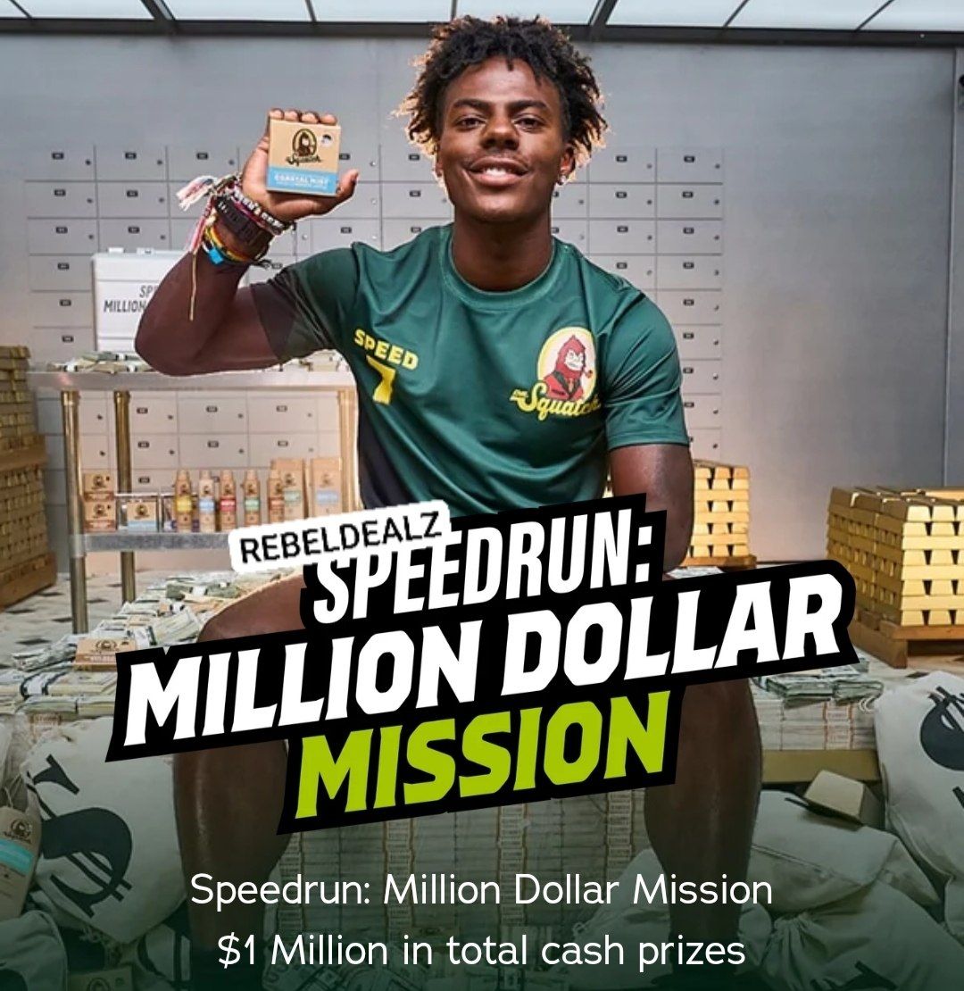 Dr. Squatch Speedrun Million Dollar Mission Sweepstakes