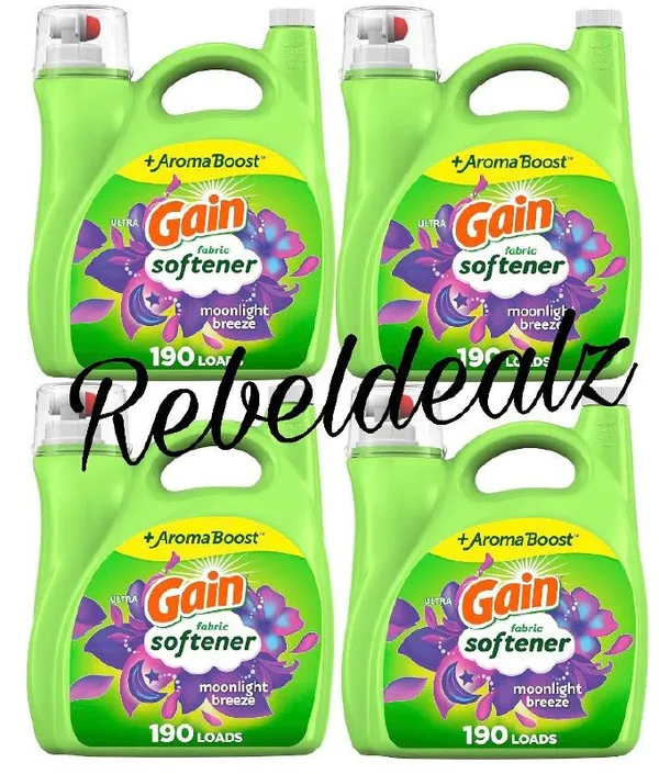 Moonlight Breeze Fabric Softener 140 FL OZ Smooth Touch Laundry Conditioner Liquid Deal