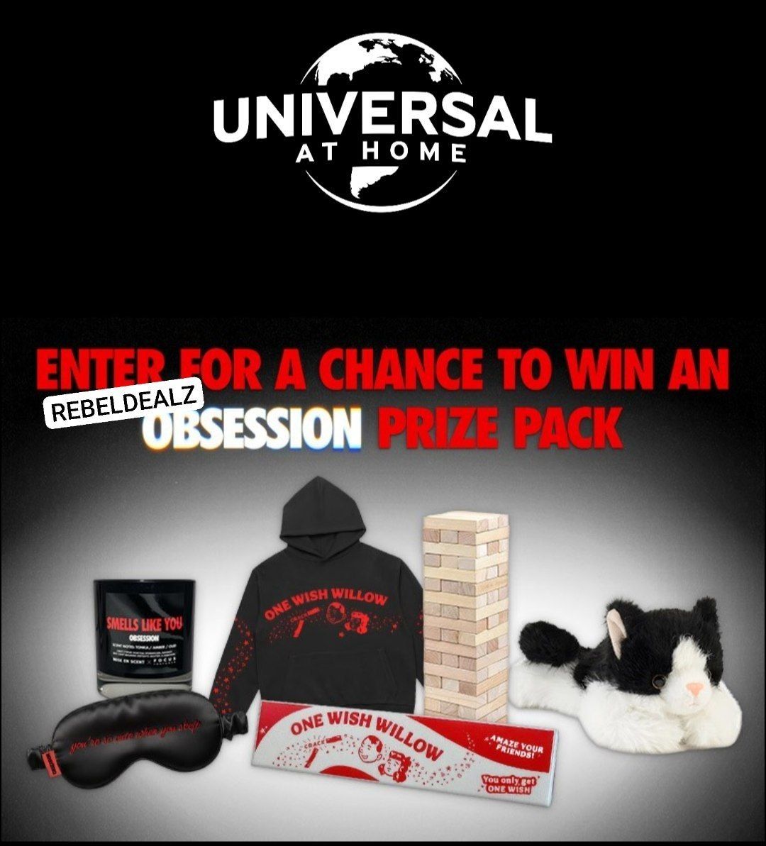 Universal Pictures 'Obsession' Sweepstakes