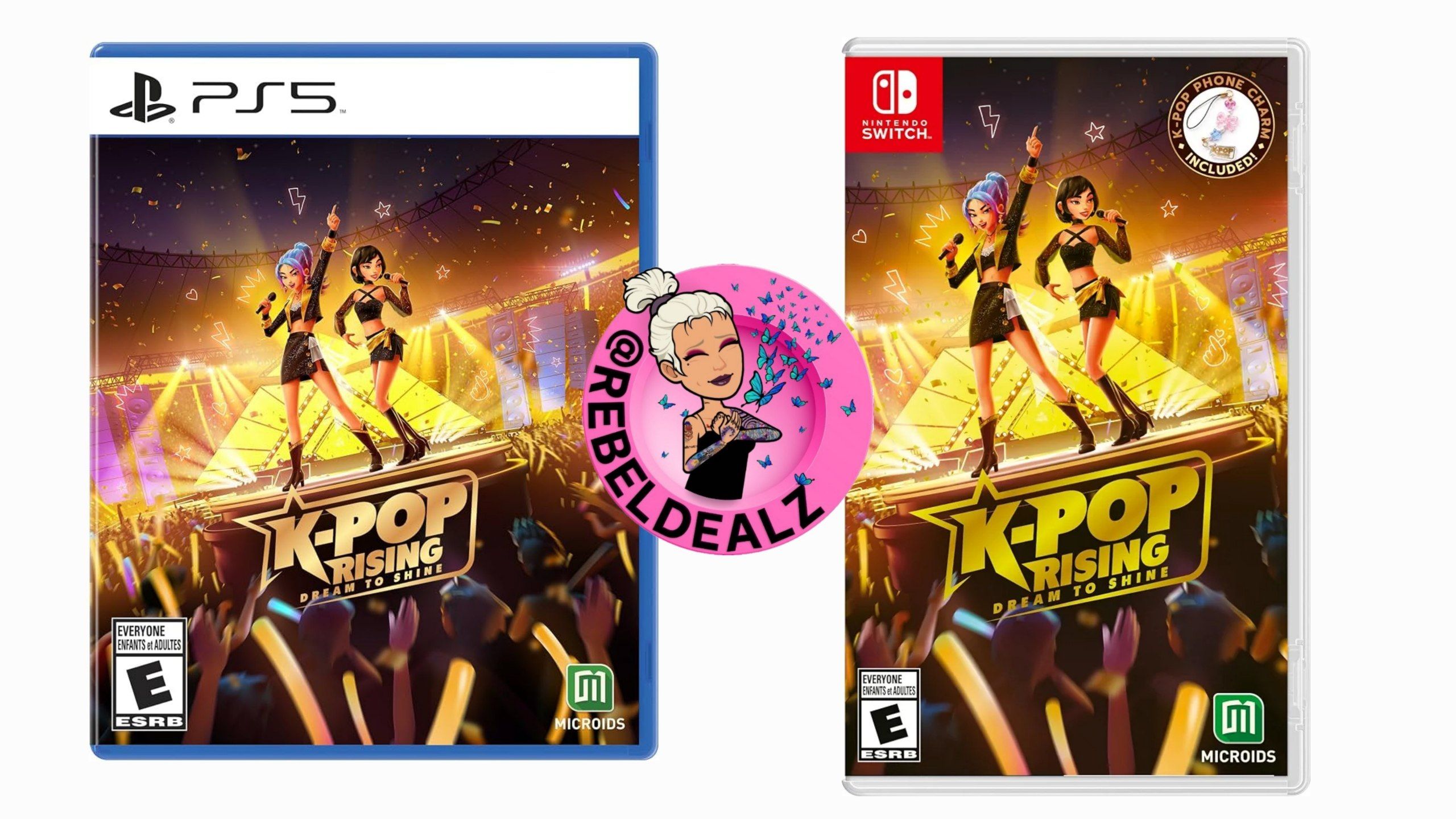 K-Pop Rising: Dream to Shine Preorder $39.xx, Amazon Exclusive Charm