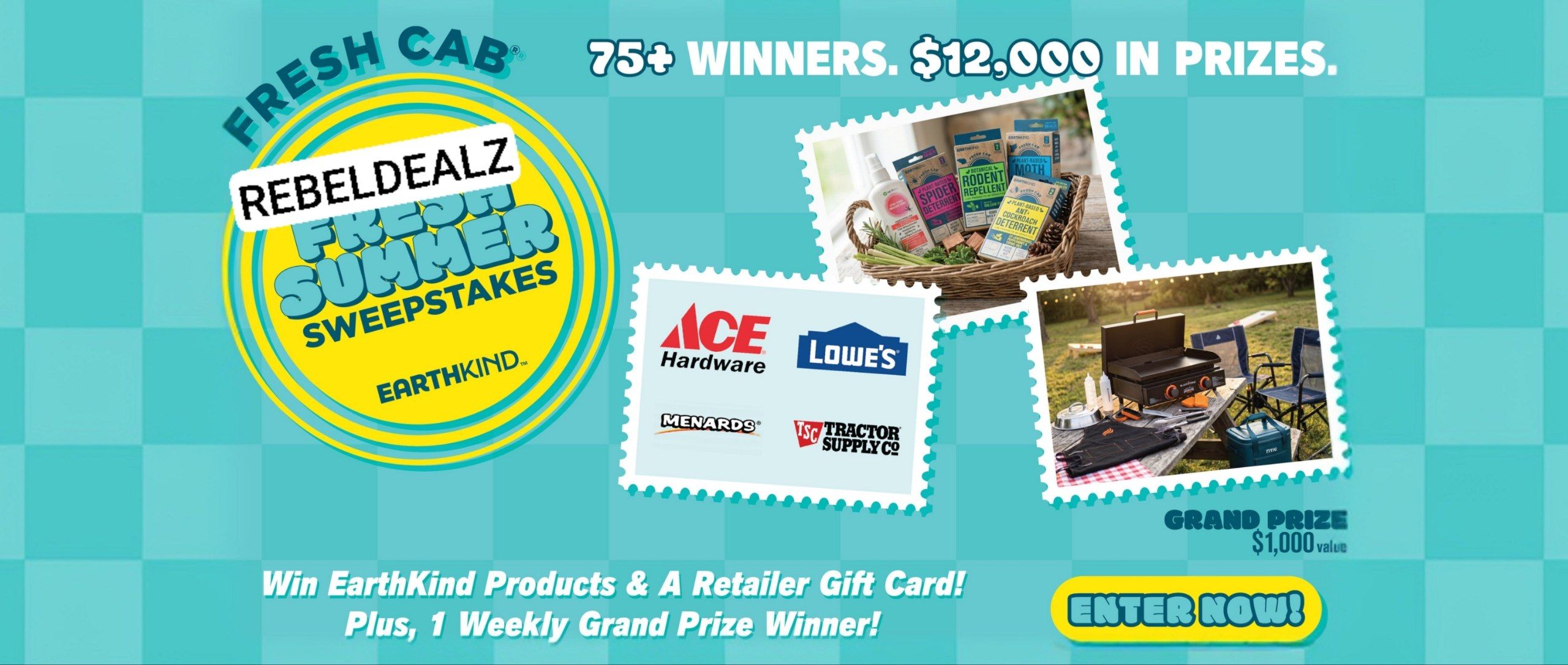 EarthKind Fresh Cab 'Fresh Summer' Sweepstakes - Win Big!